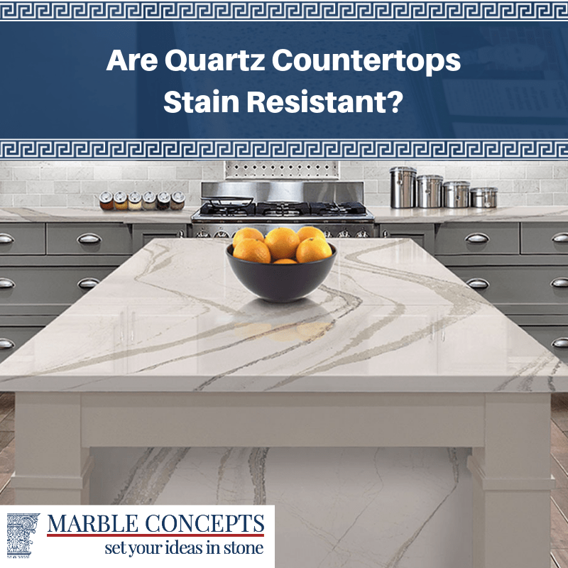 Are Quartz Countertops Stain Resistant?